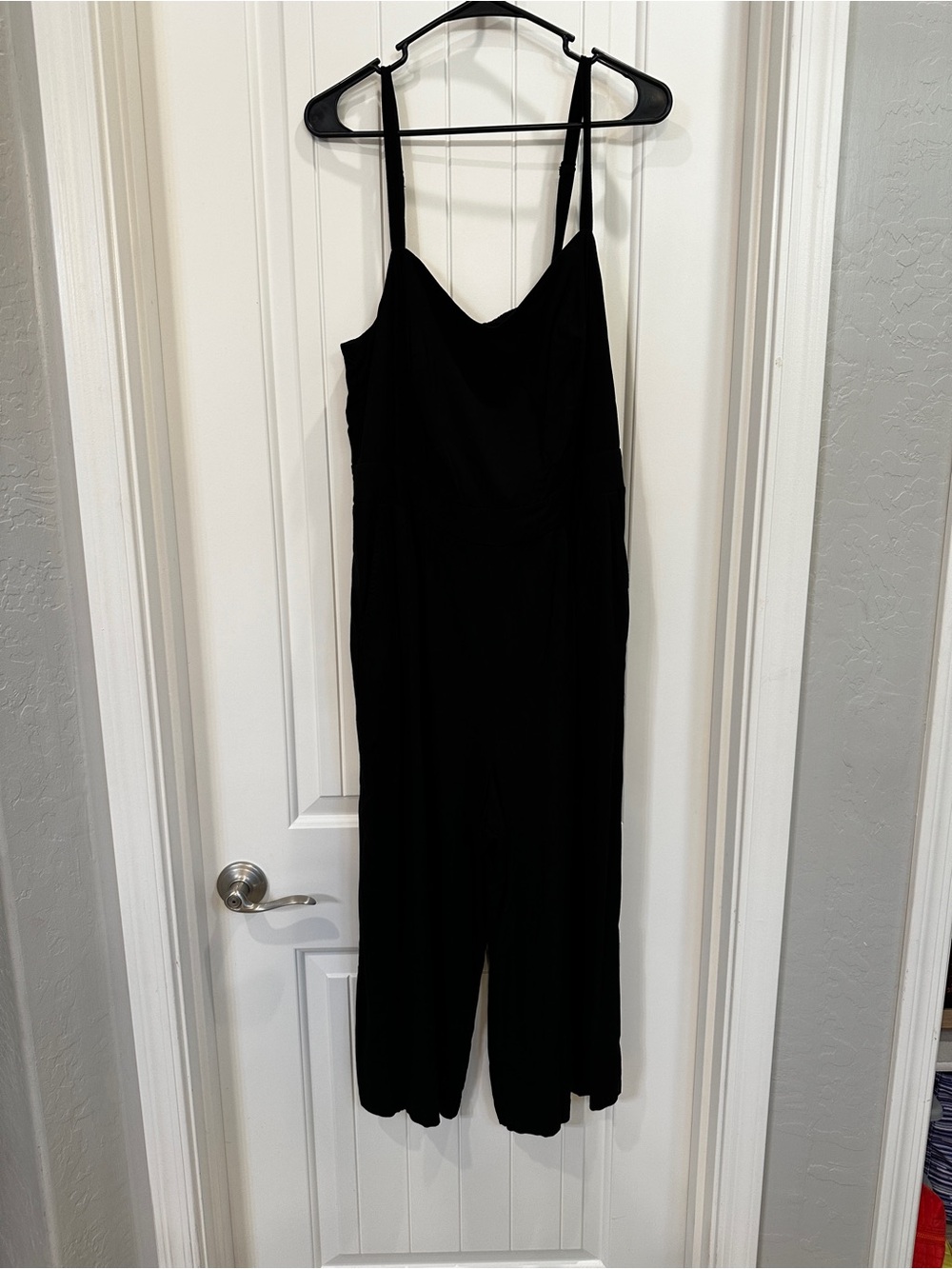 torrid Black Spaghetti-Strap Jumpsuit